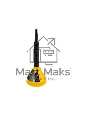 Воронка пластиковая Denzel 135 мм с металлическим ситом и гибким наконечником