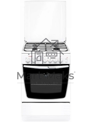 Плита газовая Gefest ПГ 1200 С5 белый, конфорок 4 шт, духовка 63 л, 60 см x 85 см x 60 см