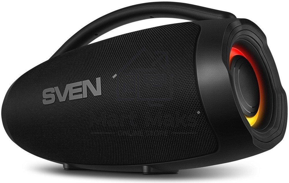 Акустическая система АС SVEN PS-375, черный (60 Вт, TWS, Bluetooth, USB, 4500мА*ч)