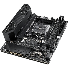 Материнская плата ASUS ROG CROSSHAIR VIII IMPACT, AM4, AMD X570, 2xDDR4, 4xSATA, 2xM.2, 1xPCIe 4.0 x16, 1x1Gb LAN, Wi-Fi 6, Bluetooth 5.0, 1xUSB-C 10Gbps, 5xUSB-A 10Gbps, 2xUSB-A 5Gbps, 7.1, Mini-DTX