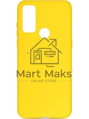 Чехол (клип-кейс) DF tcCase-02, для TCL 20 SE, желтый [tccase-02 (yellow)]