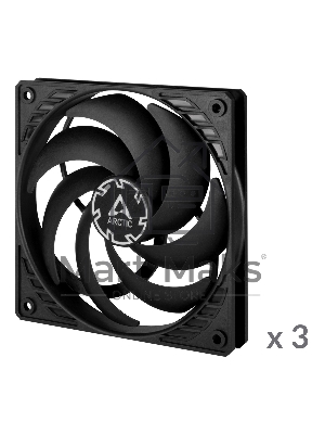 Вентилятор для корпуса ARCTIC P12 SLIM PWM PST -3 Pack (ACFAN00275A)