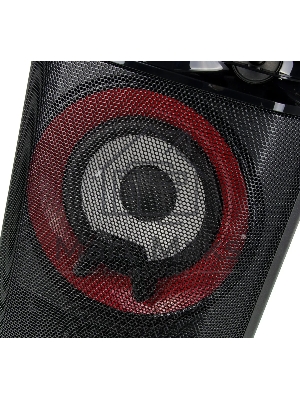 Мини-система LG OK65 X-BOOM -переноснаяс поддержкой караоке! Мощность 500Вт RMS, Bluetooth v.4.0/ / x2 USB / Аудио вход (3.5мм), х2 микр