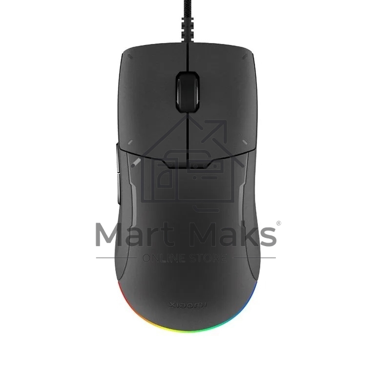 Мышь проводная Xiaomi Gaming Mouse Lite (YXSB01YM) черный, 6200 dpi, USB, кнопки - 5