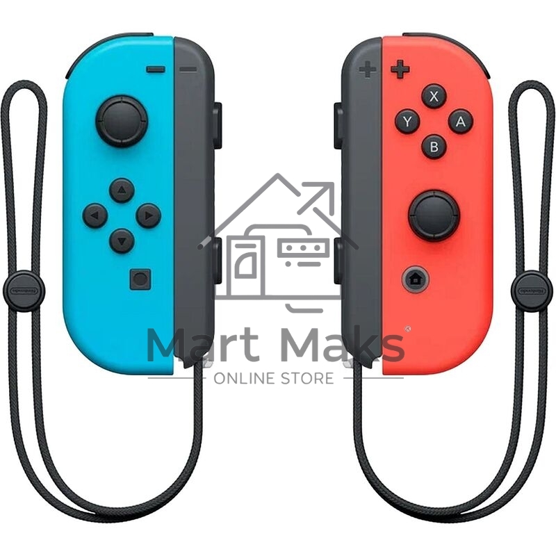 Игровая приставка Nintendo Switch OLED сине-красный