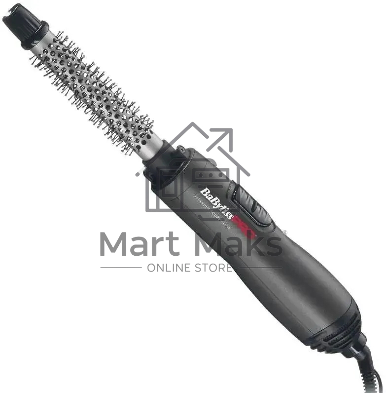 Фен-щетка BaByliss Pro Titanium Tourmaline, 700 Вт, 1 насадка (19 мм), черная