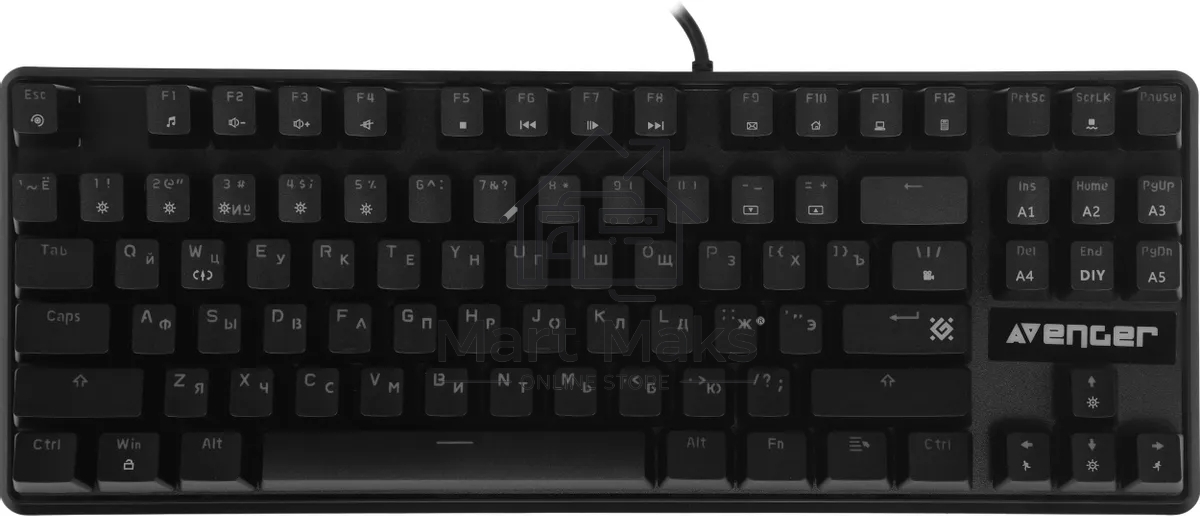 Клавиатура Defender MECHANICAL AVENGER GK-412 RU