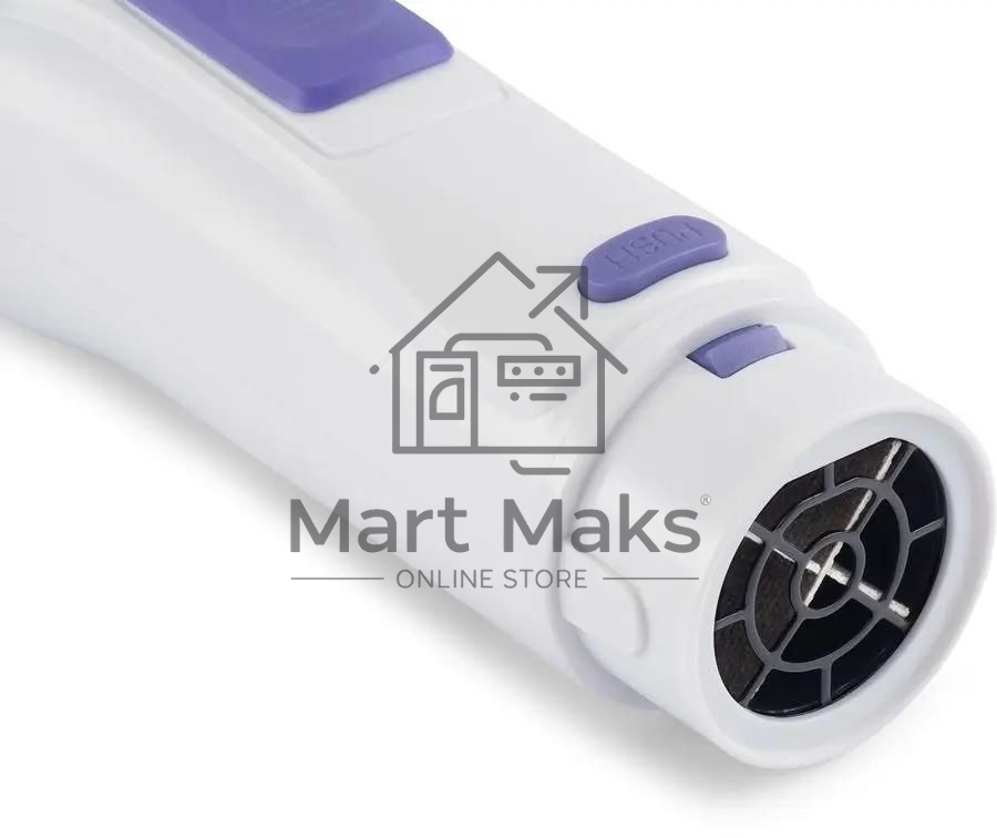 Фен-щетка Starwind SHP8502 1000Вт белый/фиолетовый