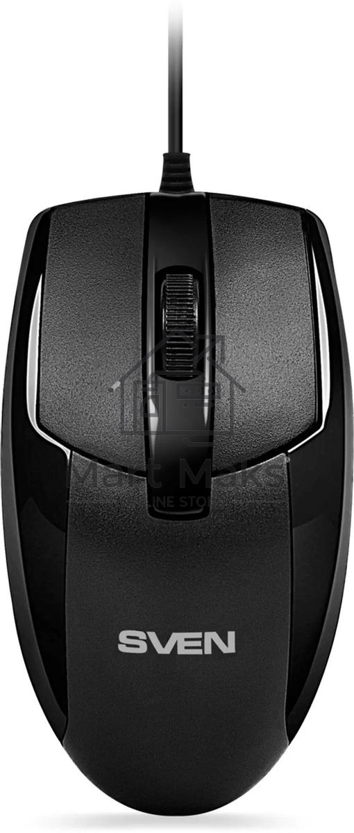 Комплект клавиатура + мышь SVEN KB-S330C черный (104+12Fn)+3кл, 1200DPI)
