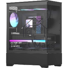 Корпус Formula Crystal Z1 V2 Black, Midi-Tower, чёрный