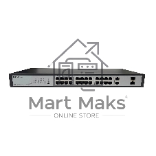 Коммутатор ORIGO OS2228/A1A, 26×1 Гбит/с + 2×1 Гбит/с SFP, неуправляемый