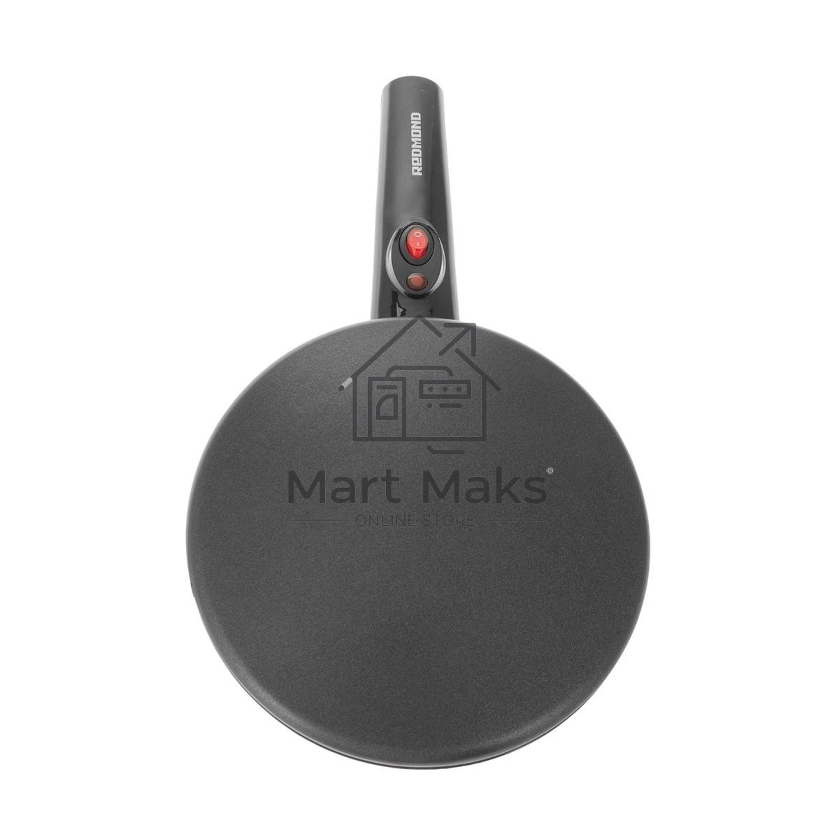 Блинница Redmond RSM-1409 Мощность 800 Вт. Материал корпуса: пластик. Антипригарное покрытие рабочей пластины. Диаметр рабочей поверхности – 20 см. Светодиодная индикация. Беспроводная рабочая часть. Подставка с отсеком для хранения электрошнура и противо