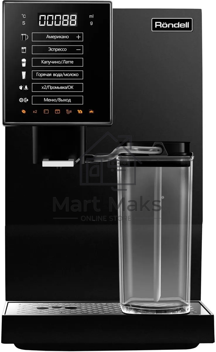 Кофемашина Rondell RDE-1118 1350Вт черный