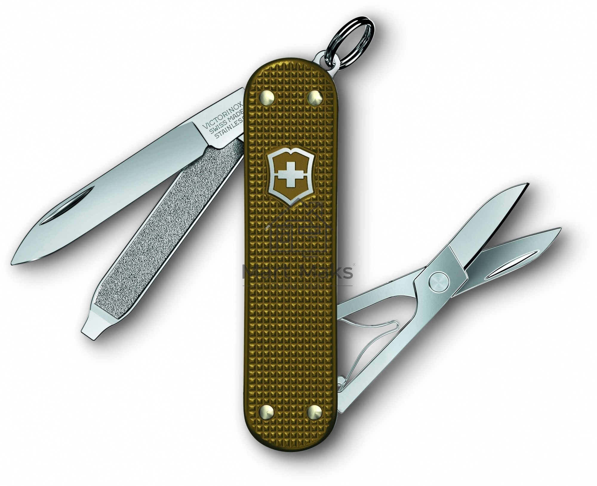 Нож перочинный Victorinox Classic SD Alox L E 2024 (0.6221.L24) 58мм 5функц. коричневый подар.коробка