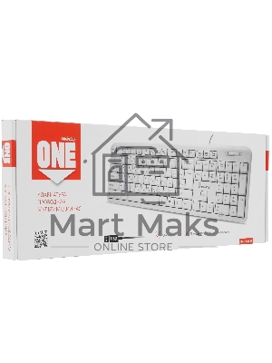 Клавиатура проводная Smartbuy (SBK-210U-W) ONE 210 USB белая