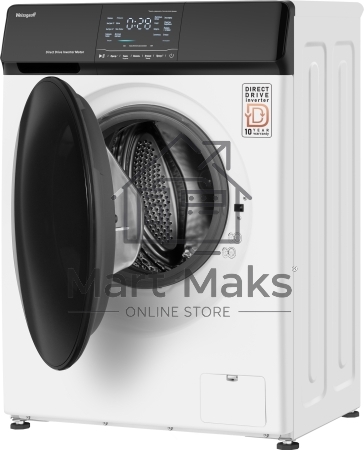 Стиральная машина Weissgauff WM 4927 Direct Drive Inverter Premium белая, загрузка фронтальная 7кг, 1200 об/мин., класс: A+++