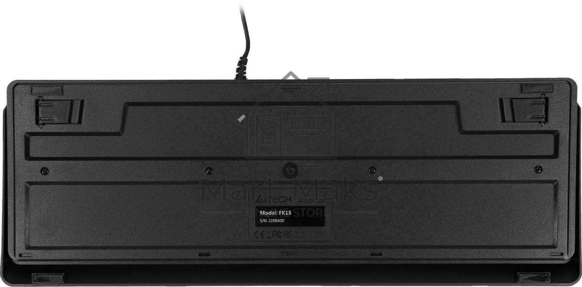 Клавиатура проводная A4Tech Fstyler FK15, USB, черный