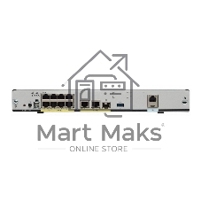 Маршрутизатор Cisco C1111-8P, 8×LAN + 2×WAN, управляемый