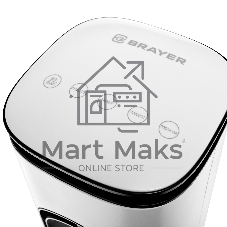 Вентилятор BRAYER BR4950 белый, напольный, 50 Вт, 3 скорости