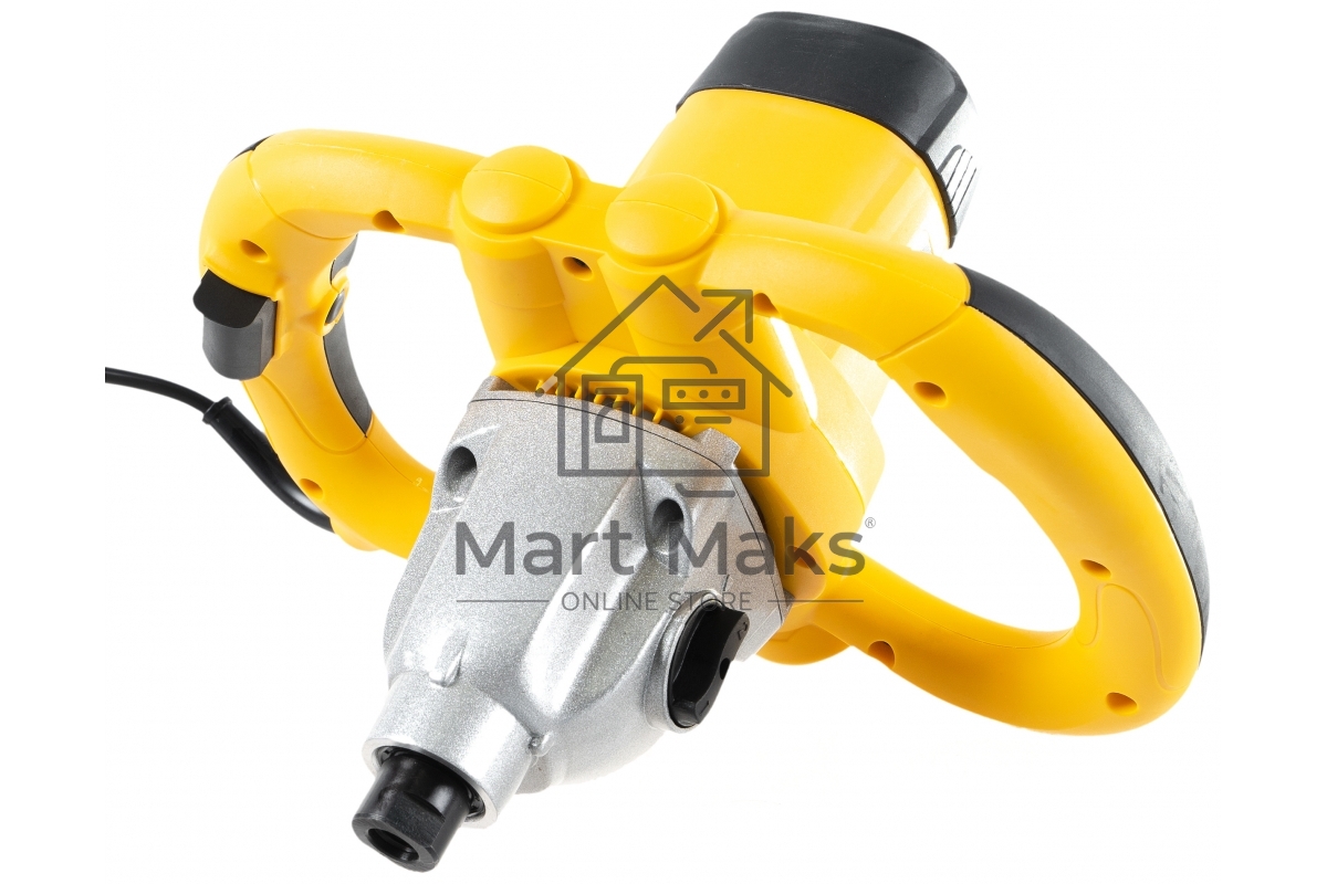 Миксер строительный Denzel EM-1-1220 1220 Вт 0-480/0-800 об/мин 27903