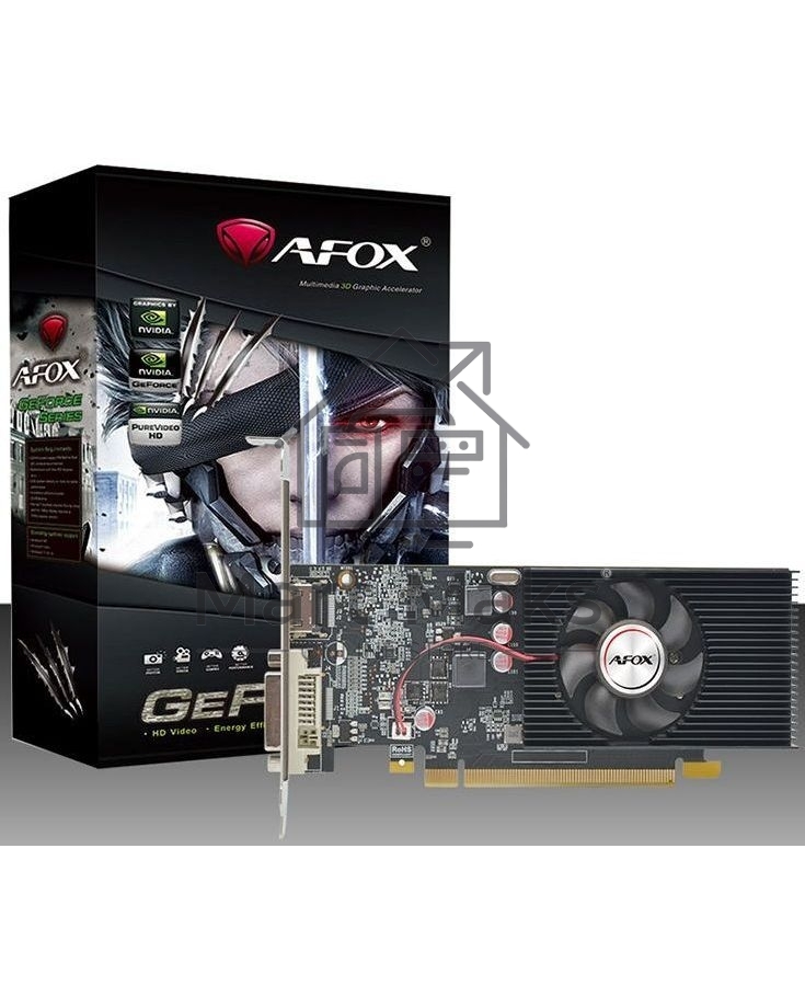 Видеокарта Afox Nvidia GeForce GT1030 4Gb DDR4 64Bit DVI HDMI LP Single Fan