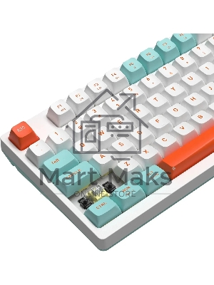 Клавиатура проводная A4Tech Fstyler FS300 (FS300 PANDA SNORKLENING), USB, белый