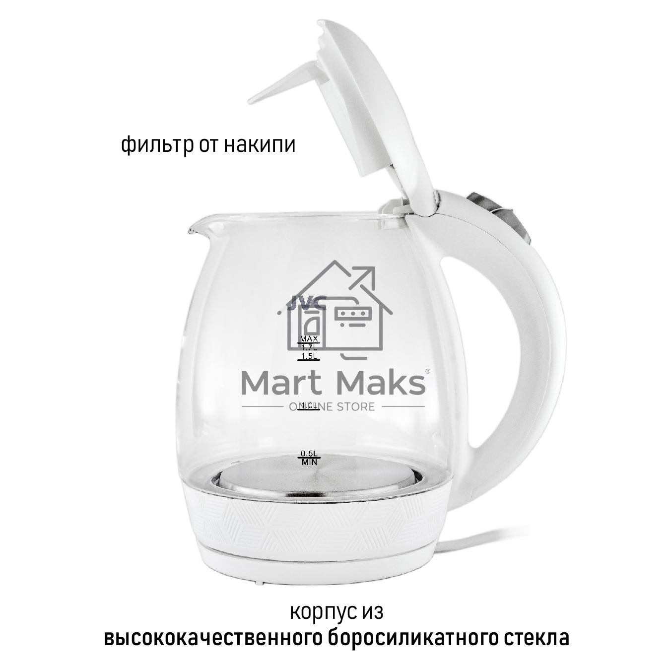 Чайник электрический JVC JK-KE1514