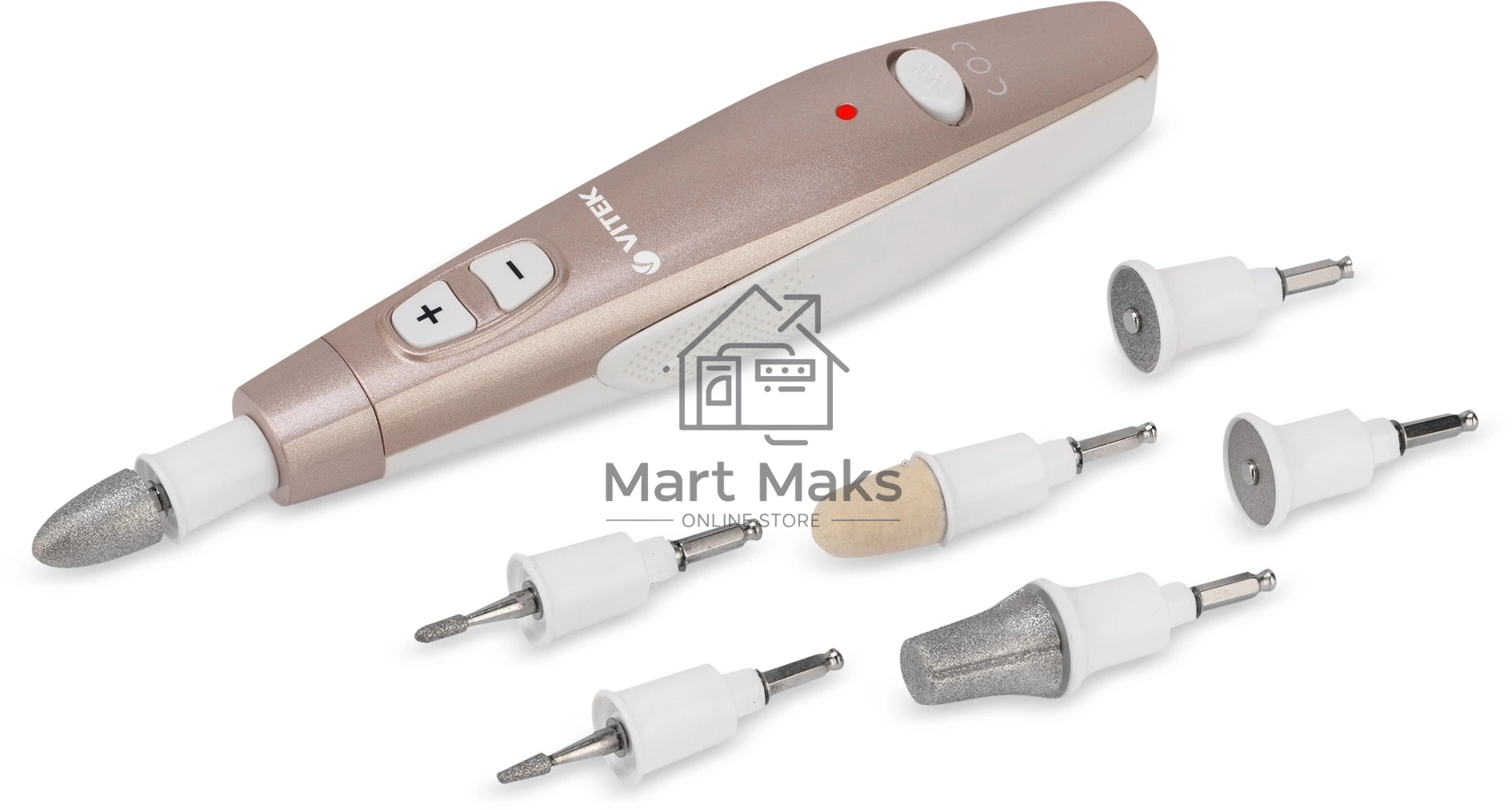 Аппарат для маникюра Vitek VT-2214 GD золотистый