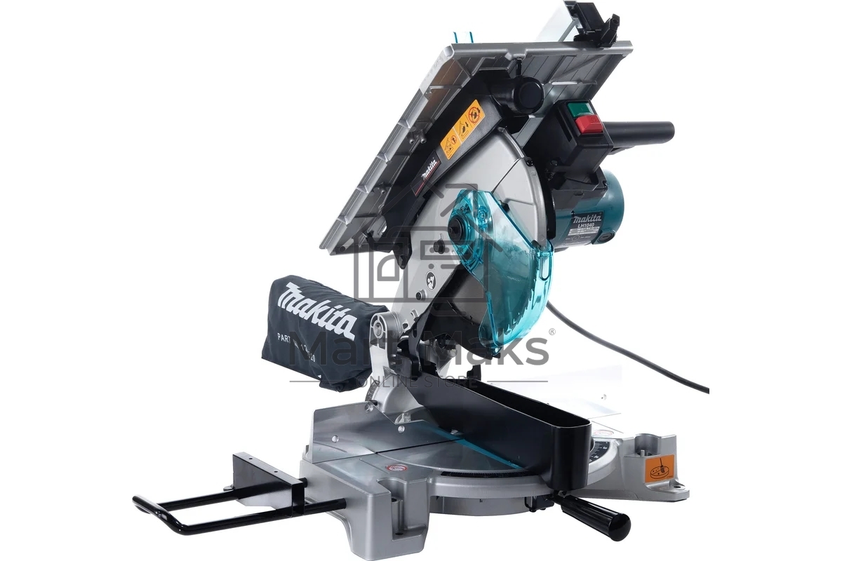 Пилы электрические дисковые, торцовочные Makita LH1040 Пила комб,1650Вт,4800об\м,дискф260х30мм,рез-93х95мм,14кг,кор,наклон-45\0гр,поворот-45\45гр