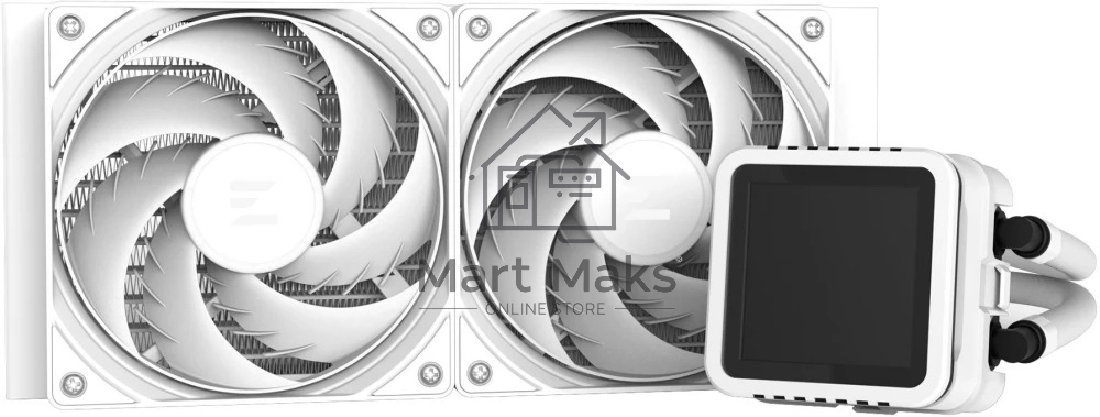 Система водяного охлаждения Zalman Alpha 2 A24 DS ARGB белый 120мм 2150rpm 28db 4-pin 320W