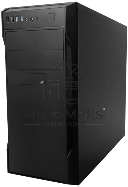 Компьютерный корпус Midi Tower InWin EAR067 Black U3*2+U2*2+A(HD)/COMBO ATX, mATX (без блока питания)