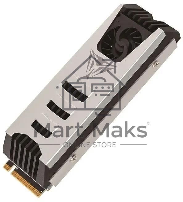 Накопитель SSD Patriot Viper PV553, 1Tb, PCIe 5.0 x4, M.2 2280, NVMe, R/W 11700/9500, активное охлаждение