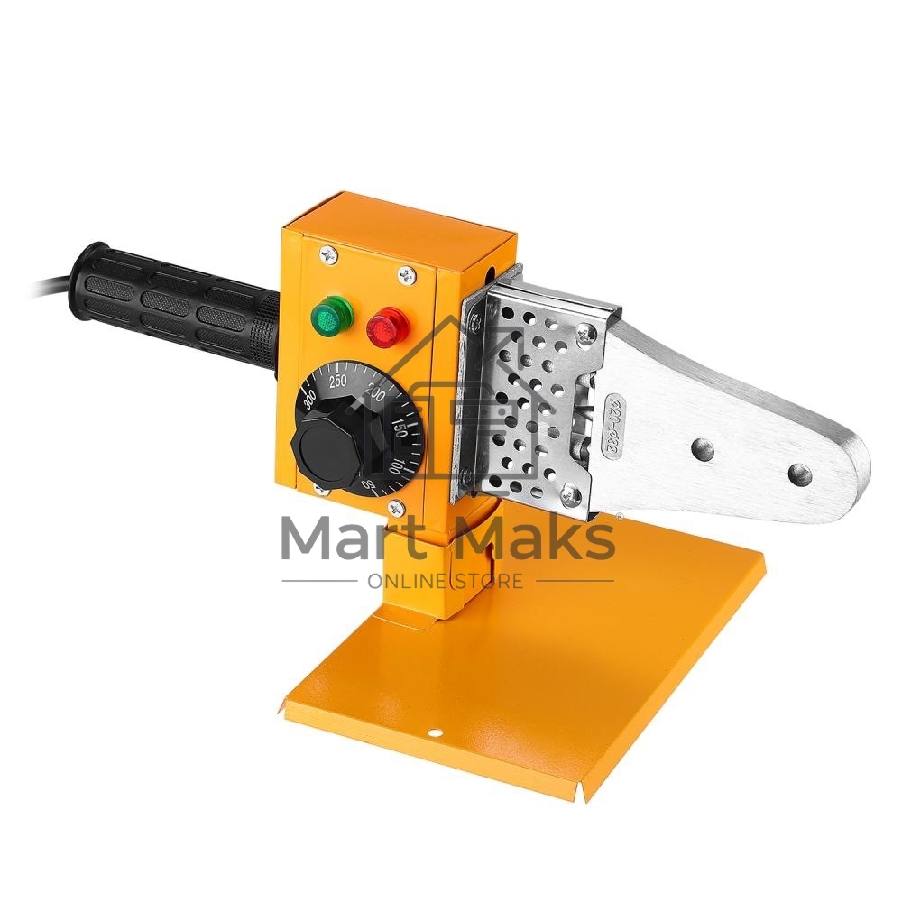 Аппарат для сварки полипропиленовых труб с металлической станиной DEKO RPPWM1600W в пластиковом кейсе, 3 насадки (20-32