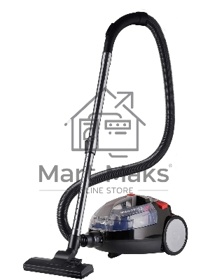 Пылесос Hyundai HYV-C3077 черный, 380/2000 Вт, уборка сухая, пылесборник контейнер 1.5 л