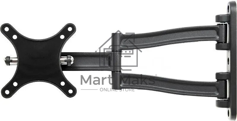 Кронштейн для телевизора Kromax TECHNO-1 темно-серый, 10