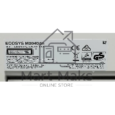 МФУ лазерное Kyocera Ecosys M2040dn (Азия) (1102S33AX0), A4, ч/б, печ. до 40 стр/мин., скан. до 40 стр/мин. (ч/б) 23 стр/мин. (цвет), 1200 x 1200 dpi (печать) 600x600dpi (скан.), USB, RJ-45 (старт.картр. TK-1178)
