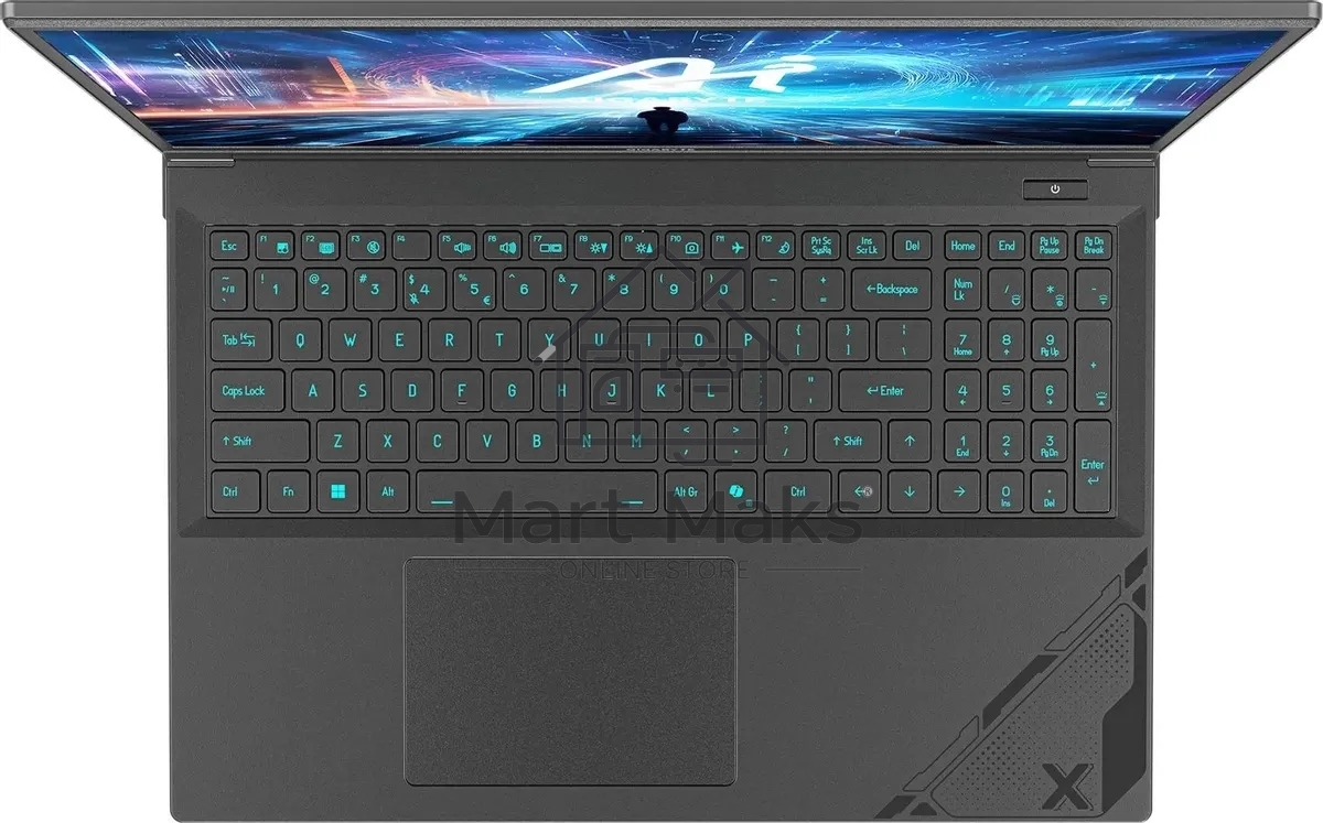 Ноутбук Gigabyte G6X серый 9MG-42KZ853SD Core i7 13650HX 16Gb SSD512Gb NVIDIA GeForce RTX4050 6Gb 16