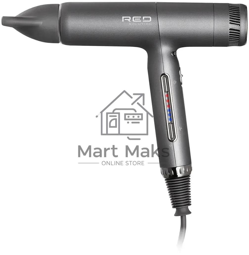 Фен Red Solution F582 1500Вт серый/серебристый