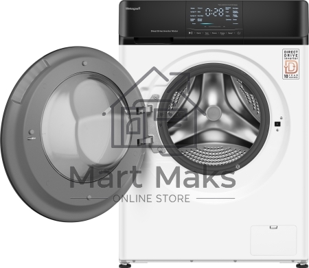 Стиральная машина Weissgauff WM 4927 Direct Drive Inverter Premium белая, загрузка фронтальная 7кг, 1200 об/мин., класс: A+++