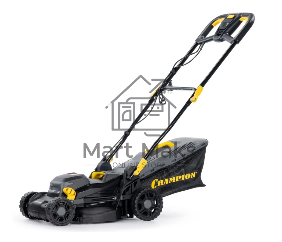 Газонокосилка электрическая Champion EM3414, от сети, 1400 Вт