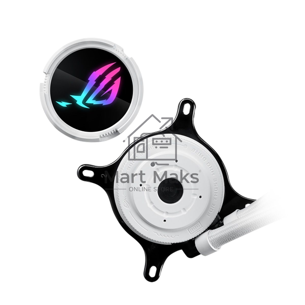 Жидкостная система охлаждения ASUS ROG STRIX LC III 360 ARGB белый, 120 мм, алюминий, 2200 об/мин, 36 дБ, 4 pin