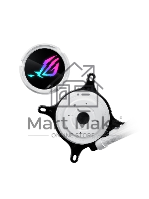 Жидкостная система охлаждения ASUS ROG STRIX LC III 360 ARGB белый, 120 мм, алюминий, 2200 об/мин, 36 дБ, 4 pin