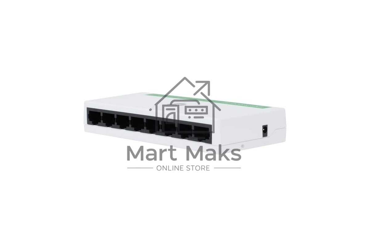 Коммутатор SNR SNR-S1000-8T, 10/100 Мбит/с, количество портов 8 шт, (L2)