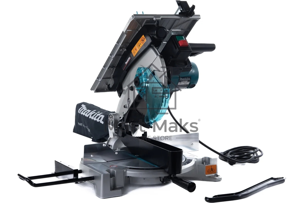 Пилы электрические дисковые, торцовочные Makita LH1040 Пила комб,1650Вт,4800об\м,дискф260х30мм,рез-93х95мм,14кг,кор,наклон-45\0гр,поворот-45\45гр