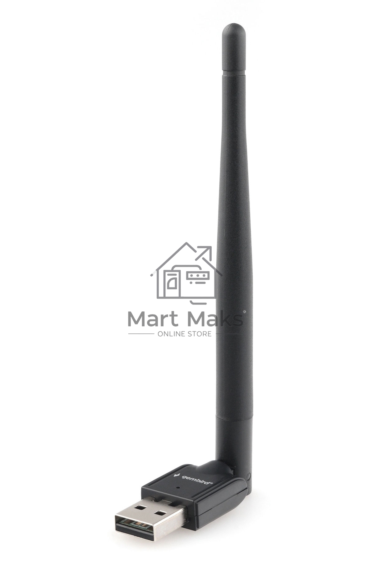 Сетевой адаптер WiFi Gembird 150 Мбит, USB, 802.11b/g/n