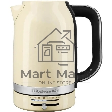 Чайник электрический KitchenAid 5KEK1701EAC кремовый, 1.7 л, 2400 Вт