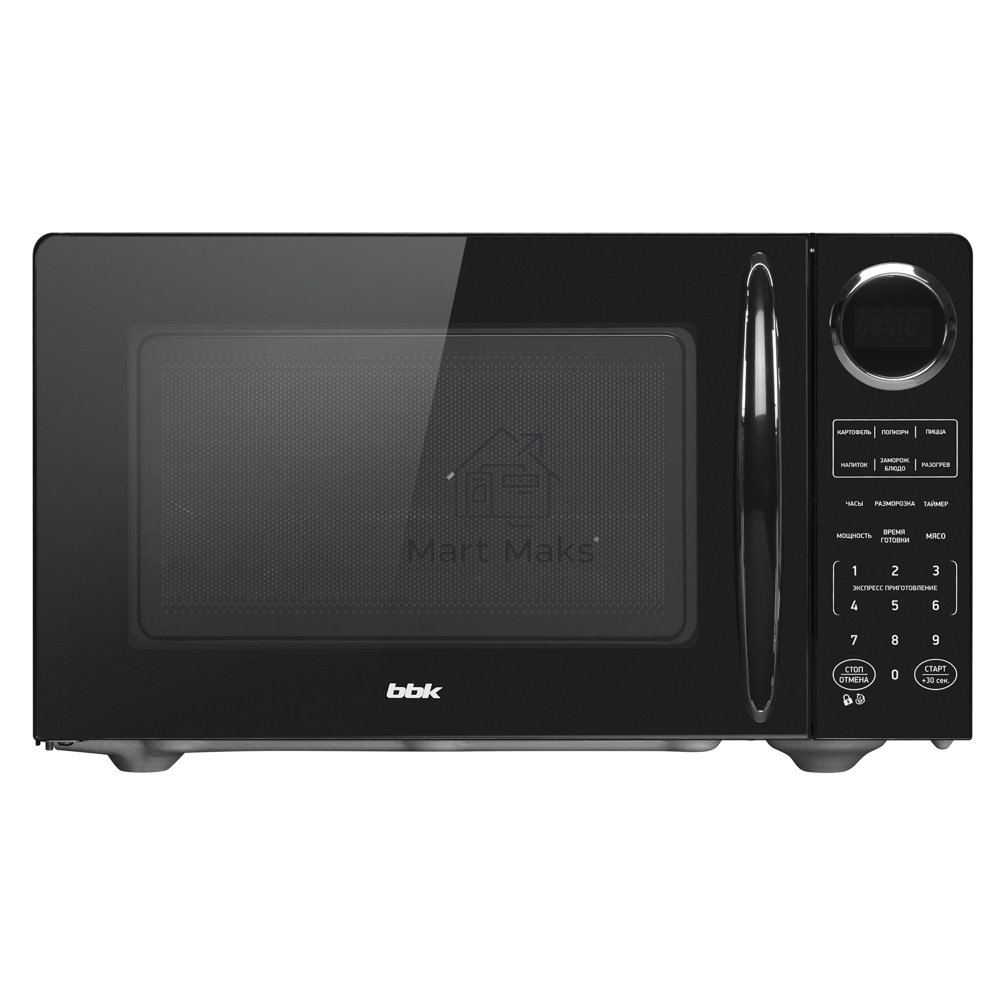 Микроволновая печь BBK 23MWS-907S/B (черный)