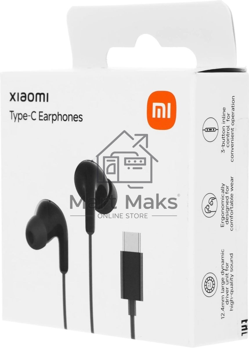 Наушники Xiaomi Type-C Earphones черный M2413E1