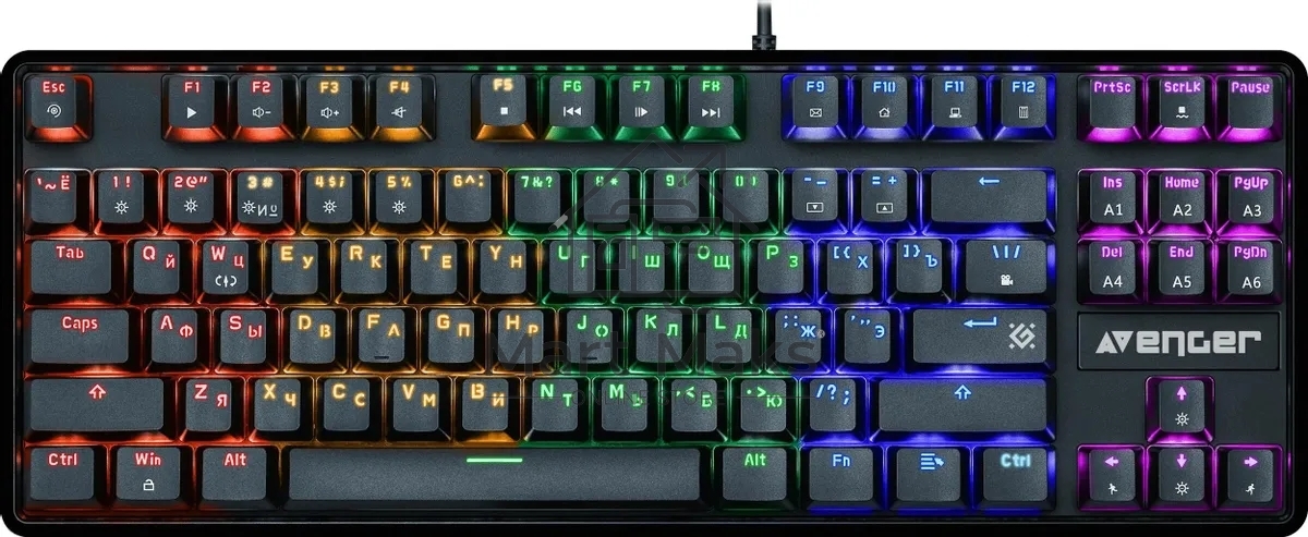 Клавиатура Defender MECHANICAL AVENGER GK-412 RU