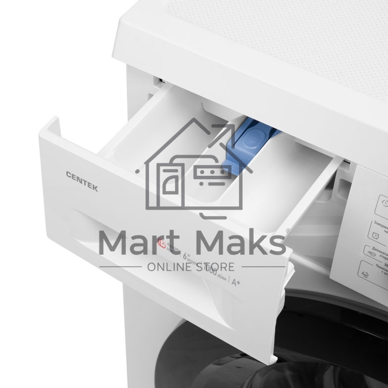 Стиральная машина Centek CT-1902 белый, загрузка фронтальная 6 кг, 1000 об/мин, Класс A+